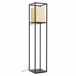 Deals 😉 ZUO Yves Modern 1-Light Floor Lamp In Gold & Black ⭐ -Henn&Hart shop 2475506 4 L