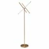 Discount ⭐ ZUO Garza Modern 3-Light Floor Lamp In Brass 🌟