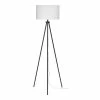 Top 10 ❤️ Eden Home Modern Metal Tri-pod Floor Lamp With Drum Shade In Oil Rubbed Bronze 🌟