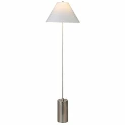 Best Sale โค๏ธ Henn&Hart 18" Brushed Nickel/White Metal/Fabric Floor Lamp ๐ 15 Best Sale โค๏ธ Henn&Hart 18" Brushed Nickel/White Metal/Fabric Floor Lamp ๐ -Henn&Hart shop 2508777 4 L