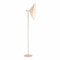 Cheapest 😉 TOV Furniture Kochi 65"H Modern Iron Metal Floor Lamp In Orange/Blush 🤩 -Henn&Hart shop 2528681 2 L