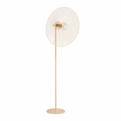 Cheapest 😉 TOV Furniture Kochi 65"H Modern Iron Metal Floor Lamp In Orange/Blush 🤩 -Henn&Hart shop 2528681 3 L