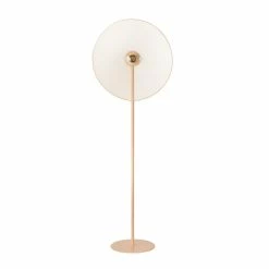 Cheapest 😉 TOV Furniture Kochi 65"H Modern Iron Metal Floor Lamp In Orange/Blush 🤩 -Henn&Hart shop 2528681 4 L