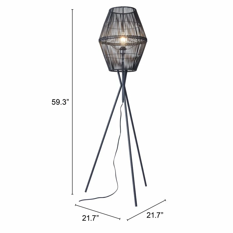 Wholesale ๐ Eden Home Modern 1-Light Floor Lamp In Black โ 10 Wholesale ๐ Eden Home Modern 1-Light Floor Lamp In Black โ - Image 8