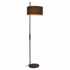 Cheapest 🔥 Eden Home Modern 1-Light Floor Lamp In Black 🥰 -Henn&Hart shop 2530569 2 L