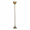 Best Pirce ❤️ American Home Classic Victoria 1-Light Mid-Century Floor Lamp In Brushed Brass 😀