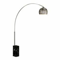 Top 10 👍 American Home Classic Sara 1-Light Mid-Century Steel Metal Floor Lamp In Black 👍