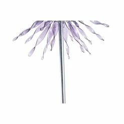 Brand new 🥰 Contempolights Azure 64" Modern Glass & Metal Floor Lamp In Chrome/Purple 🥰 -Henn&Hart shop 2546683 4 L