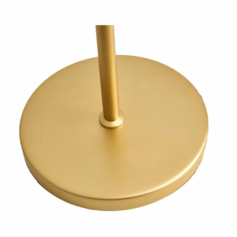 Outlet โ Contempolights Tribeton 63" Modern Metal & Glass Floor Lamp In Gold ๐งจ 6 Outlet โ Contempolights Tribeton 63" Modern Metal & Glass Floor Lamp In Gold ๐งจ - Image 4