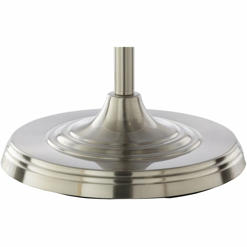 Budget 👏 Surya Goswell 1-Light Traditional Linen And Ceramic Floor Lamp In Silver/Green 👍 6 Budget 👏 Surya Goswell 1-Light Traditional Linen And Ceramic Floor Lamp In Silver/Green 👍 - Image 4