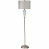 Budget 👏 Surya Goswell 1-Light Traditional Linen And Ceramic Floor Lamp In Silver/Green 👍 -Henn&Hart shop 2563837 L