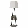 Best Pirce 🌟 Limari Home Cortez 73" Modern Metal & Faux Concrete Floor Lamp In Gray/White ✔️