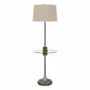 Discount ๐ Benzara 61 Inch Modern Floor Lamp Glass Tray Table 1 USB Port Antique Silver ๐ 2 Discount ๐ Benzara 61 Inch Modern Floor Lamp Glass Tray Table 1 USB Port Antique Silver ๐ -Henn&Hart shop 2575176 L