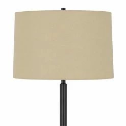 New 🥰 Benzara Ava 61 Inch Modern Floor Lamp Glass Tray Table 1 USB Port Dark Bronze 🧨 -Henn&Hart shop 2575178 3 L
