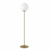Cheapest ✔️ Maklaine Contemporary 62" Globe And Stem Floor Lamp In Brass 🎁 -Henn&Hart shop 2575354 L