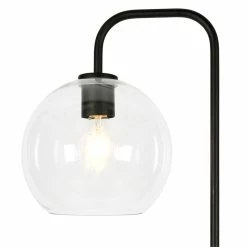 Best deal 🤩 Maklaine Contemporary 62.5" Metal Arc Floor Lamp In Black And Bronze 🥰 -Henn&Hart shop 2575406 7 L