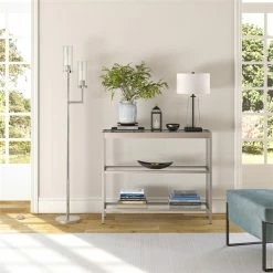 Wholesale ๐ฏ Maklaine Modern 69.5" 2 Bulb Clear Glass Shade Floor Lamp In Nickel And Gray ๐ฅ 15 Wholesale ๐ฏ Maklaine Modern 69.5" 2 Bulb Clear Glass Shade Floor Lamp In Nickel And Gray ๐ฅ -Henn&Hart shop 2575425 3 L