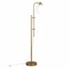 Promo 🎁 Maklaine Industrial Height-Adjustable Floor Lamp In Brass 👍 2 Promo 🎁 Maklaine Industrial Height-Adjustable Floor Lamp In Brass 👍 -Henn&Hart shop 2575512 L