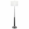 Best deal ⌛ Maklaine Mid-Century Two-Tone Floor Lamp In Brushed Nickel And Matte Black ⭐ -Henn&Hart shop 2575547 1 L