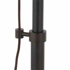 Cheapest 👏 Allora 70" Pulley Metal Black Bronze And Metal Shade Floor Lamp 👍 -Henn&Hart shop 2575701 9 L