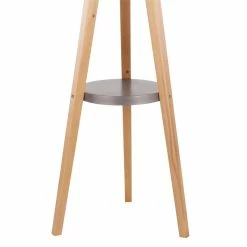 Best reviews of 🧨 Lumisource Compass Mid-Century Wood And Fabric Shelf Floor Lamp In Natural/Black 💯 -Henn&Hart shop 2578805 7 L