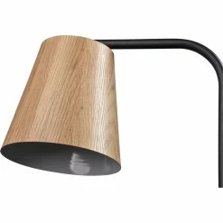 Best Pirce 👍 Renwil Ferra 1-Light Modern Steel Metal Floor Lamp In Black & Natural 🛒 -Henn&Hart shop 2634410 2 L