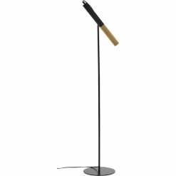 Best Pirce 😉 Renwil Bestla 1-Light Modern Metal & Plastic Floor Lamp In Black 🔥 -Henn&Hart shop 2634414 1 L