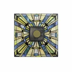 Outlet ❤️ Chloe Lighting Mission Kinsey 1-Light Metal Torchiere Floor Lamp In Black Bronze 💯 -Henn&Hart shop 2637711 3 L