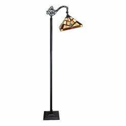 Best reviews of โ Chloe Lighting Mission Vincent 1-Light Metal Reading Floor Lamp In Black Bronze โ