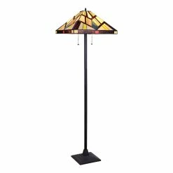 Best reviews of ๐ Chloe Lighting Mission Vincent 2-Light Metal Floor Lamp In Blackish Bronze โ๏ธ