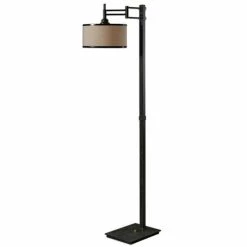 Best Pirce 👏 Uttermost Prescott Metal Floor Lamp In Dark Chocolate Bronze 🛒