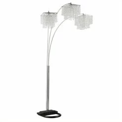 Buy 🥰 Coaster Poly Crystal Arc Floor Lamp ✔️