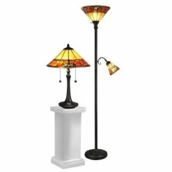 Top 10 🎁 Dale Tiffany Genoa Table Lamp And Floor Lamp 😀